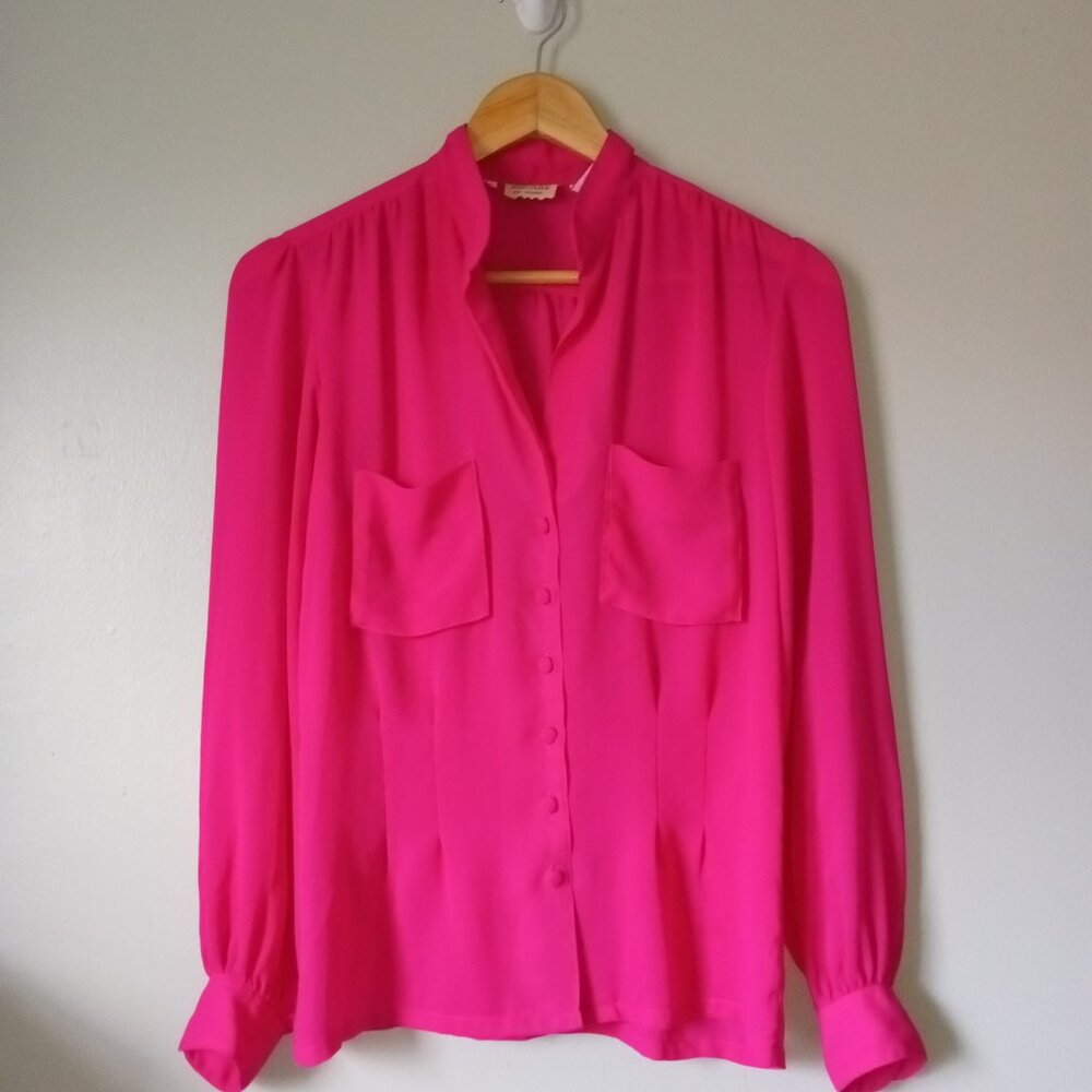 Vintage 1990s JACKSON SQUARE Long Sleeve Button Up Blouse